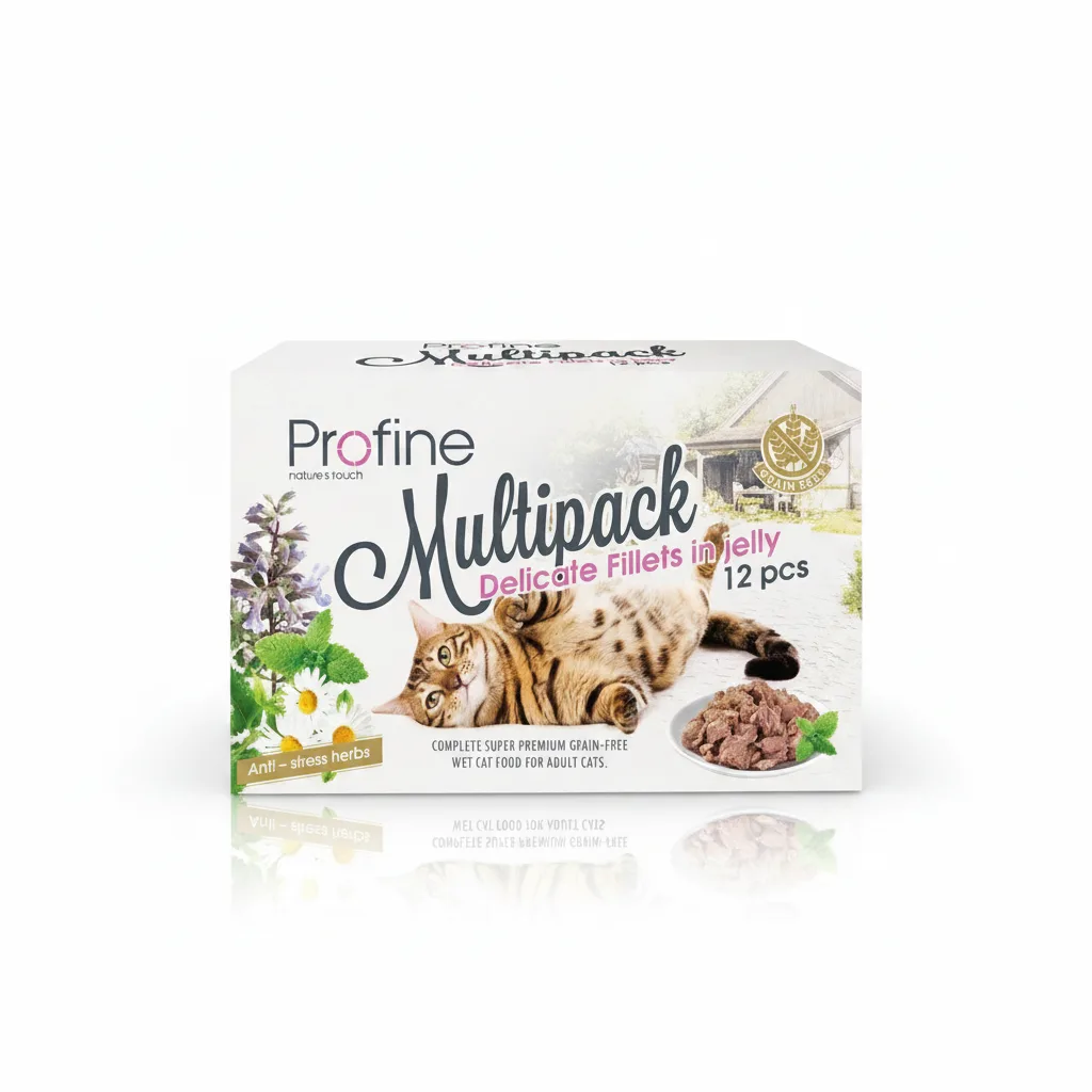 PROFINE CAT POUCH JELLY MULTIPACK 12X85G